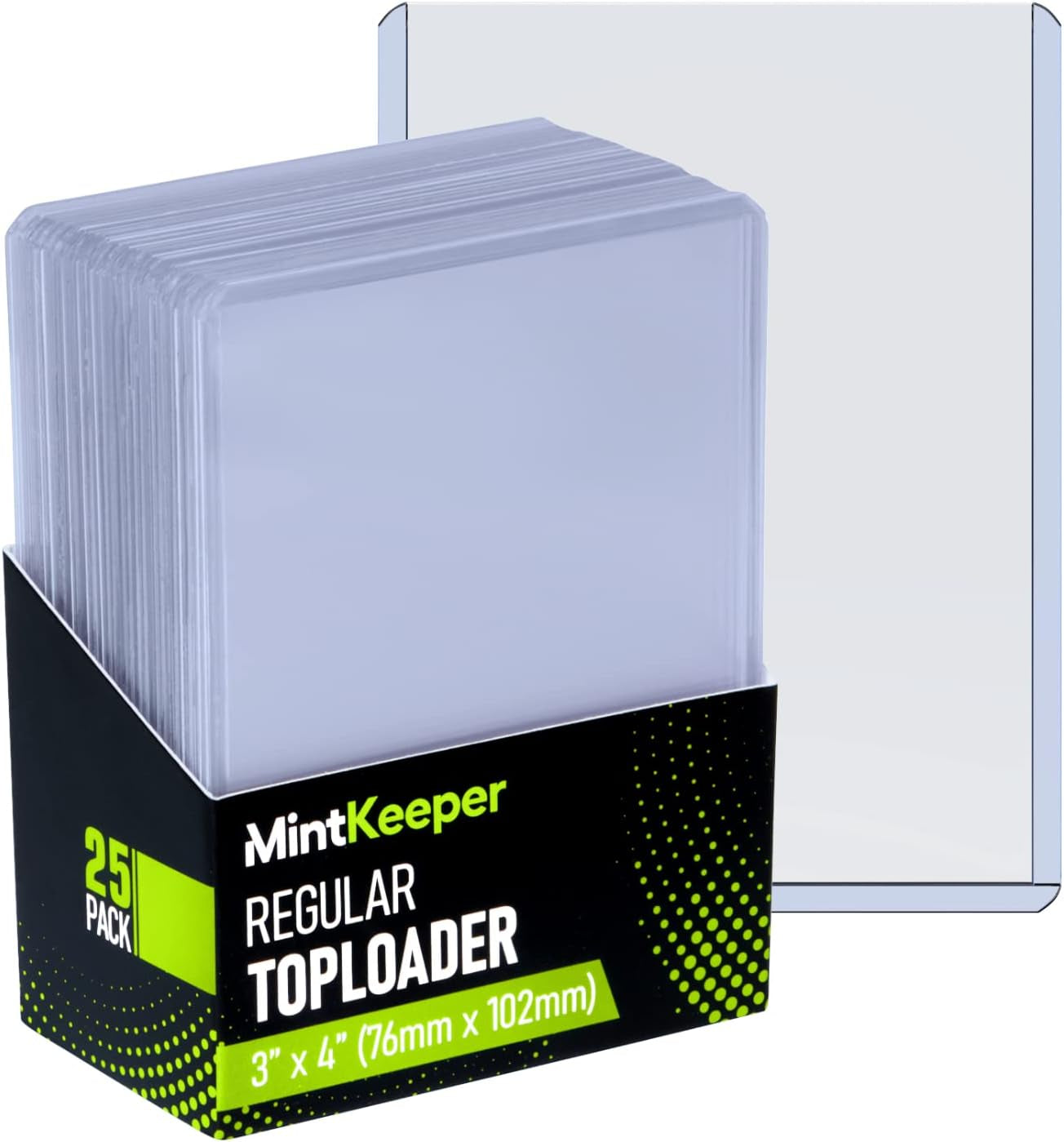 Top Loaders Clear Hard Card 35Pt Sleeves Mtg/Pokemon Toploaders (25 Pack)