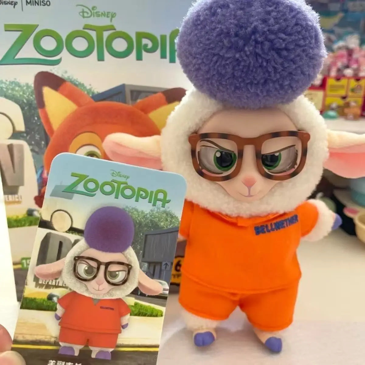 NEW 2026  Zootopia Series Blind Box， Judy Nick Vinyl Plush Cartoon， Character Pendant Trendy Toys Box Christmas Gift。。。