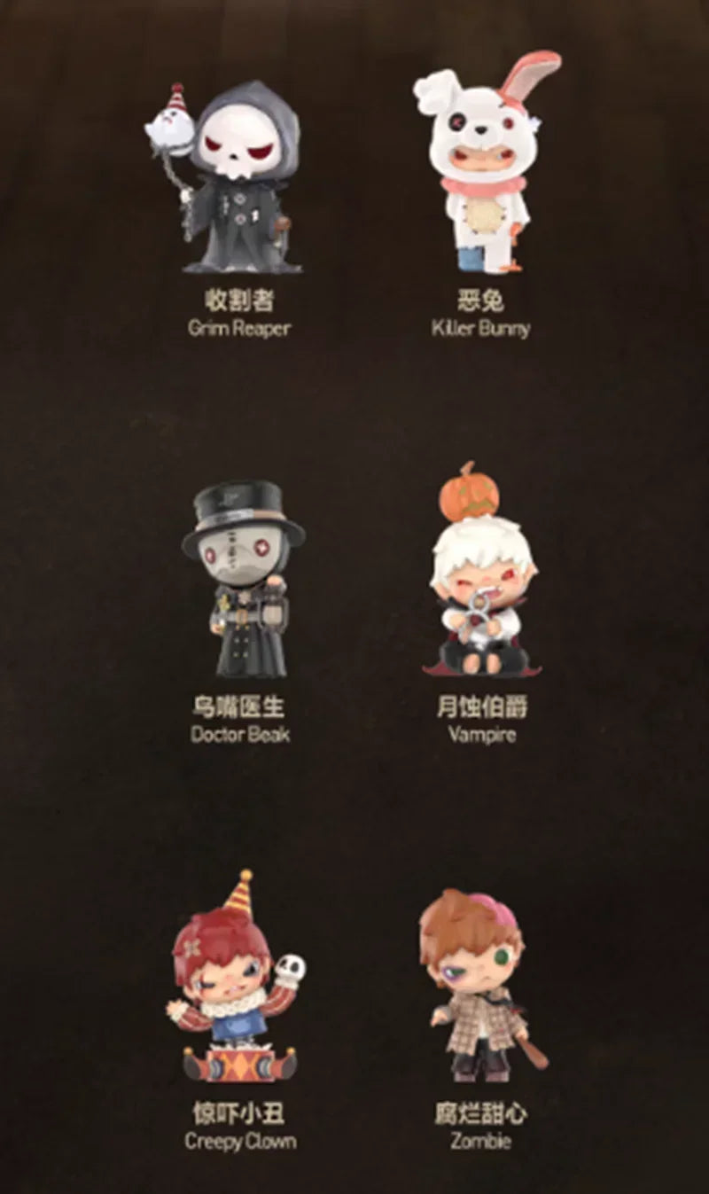 Hirono Monster Is Carnival Series - Mystery Box Toys Doll Cute Anime Figure Blind Box Guess Bag Desktop Ornaments Gift