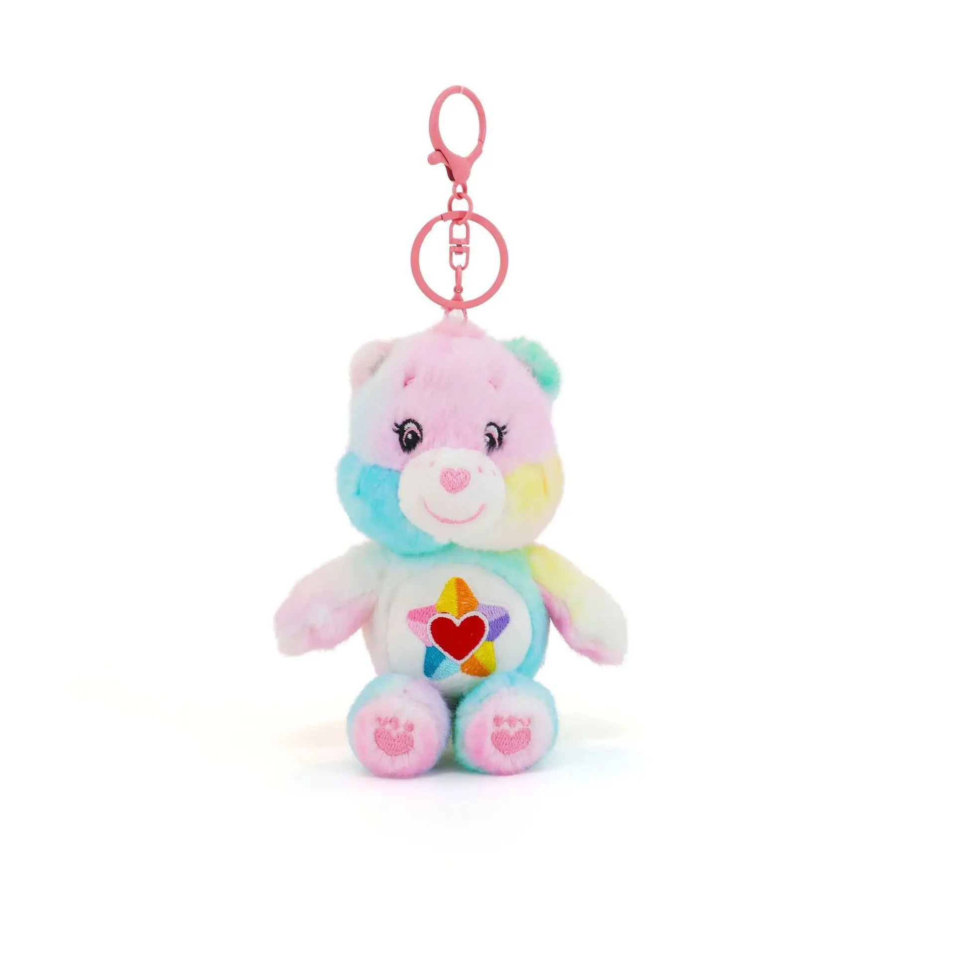 Plush Toys Kawaii Rainbown Anime Hobby Stuffed Toys Keychain Bag Decor Squeak Sound Dolls Christmas Birthday Gifts