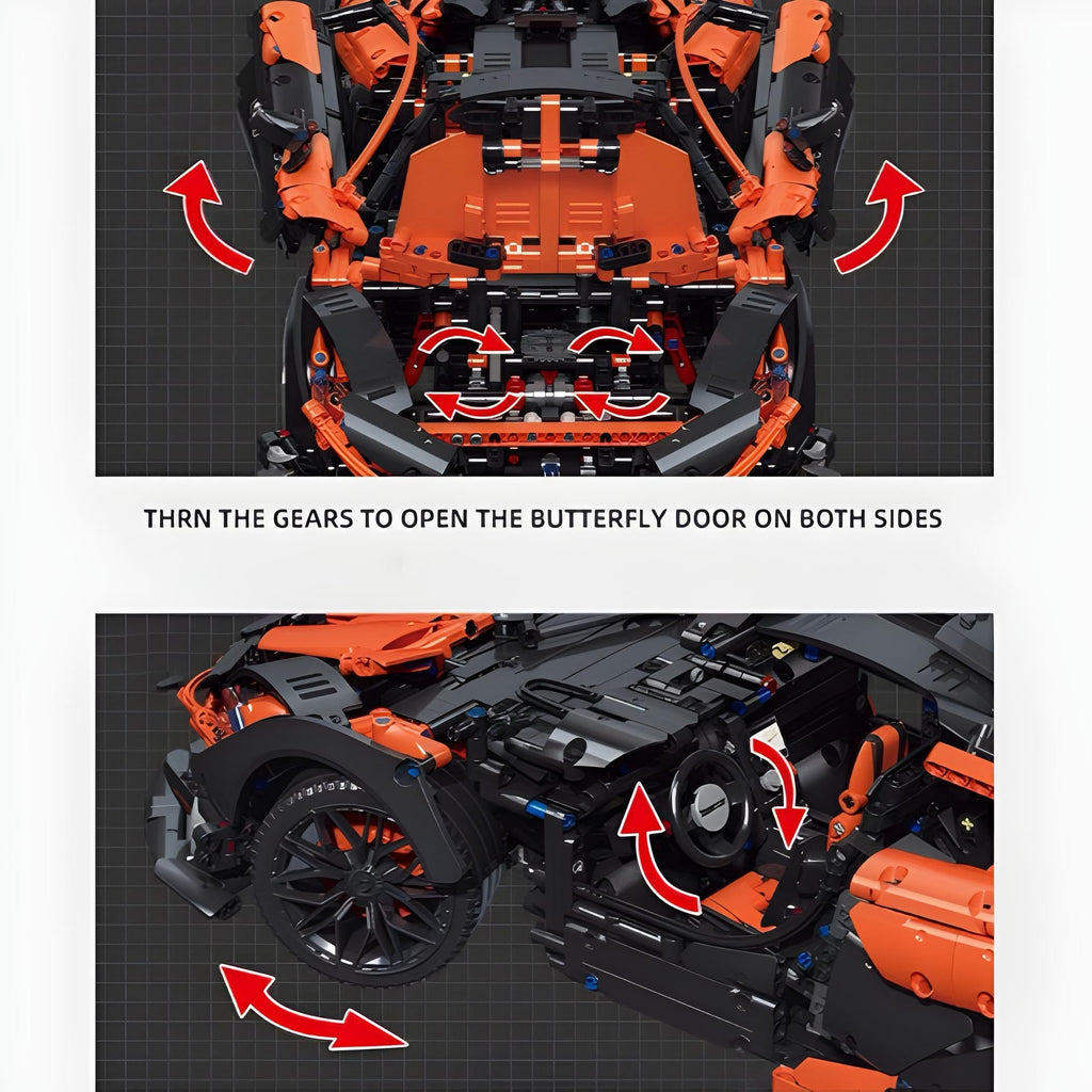 The Ultimate P1 | 3318pcs RBrickstem®