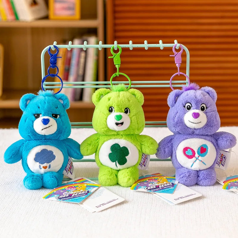 Plush Toys Kawaii Rainbown Anime Hobby Stuffed Toys Keychain Bag Decor Squeak Sound Dolls Christmas Birthday Gifts