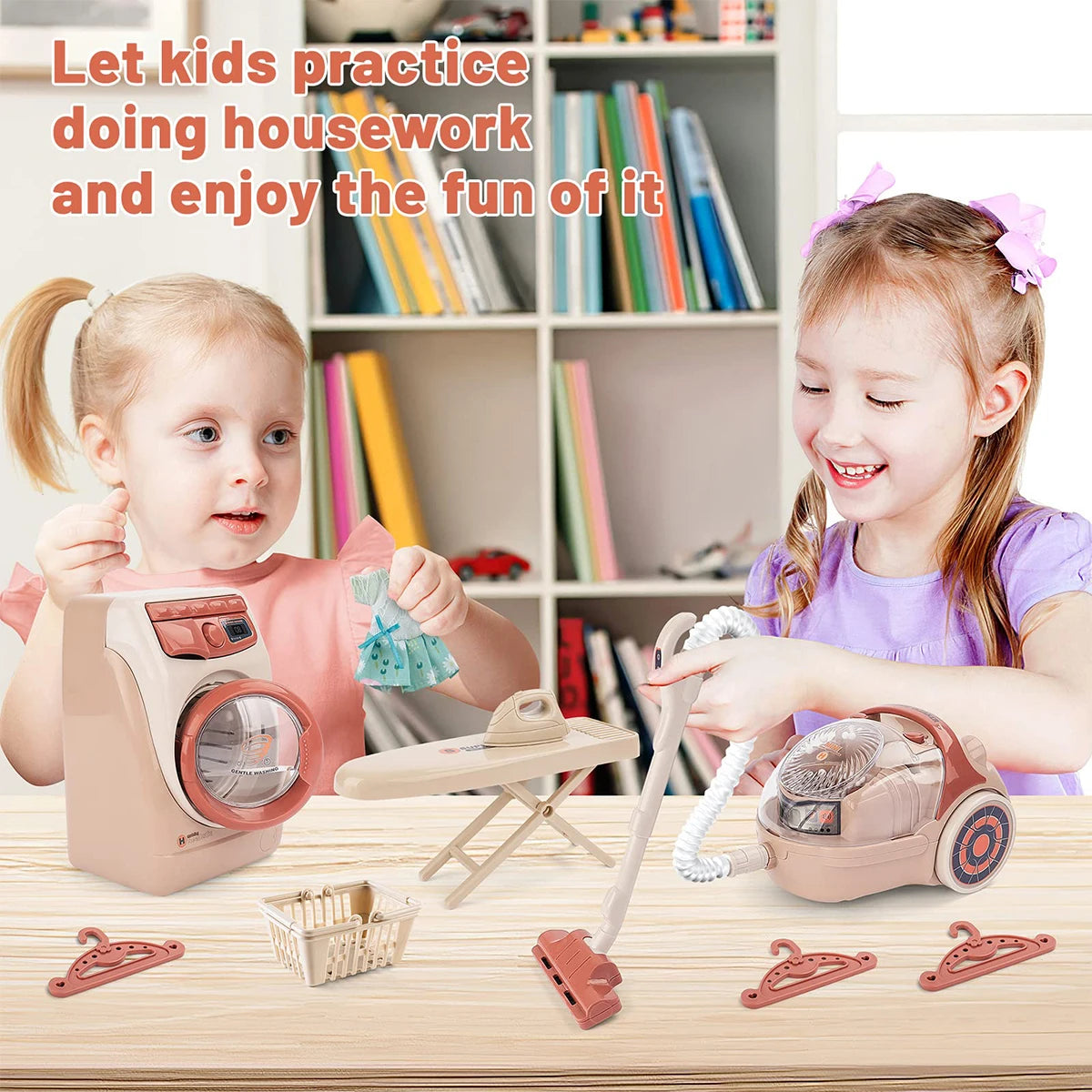 Kids Kitchen Toy Set Mini Simulation Household Appliances Toys for Children Pretend Play House Interactive Toys for Girls Boys