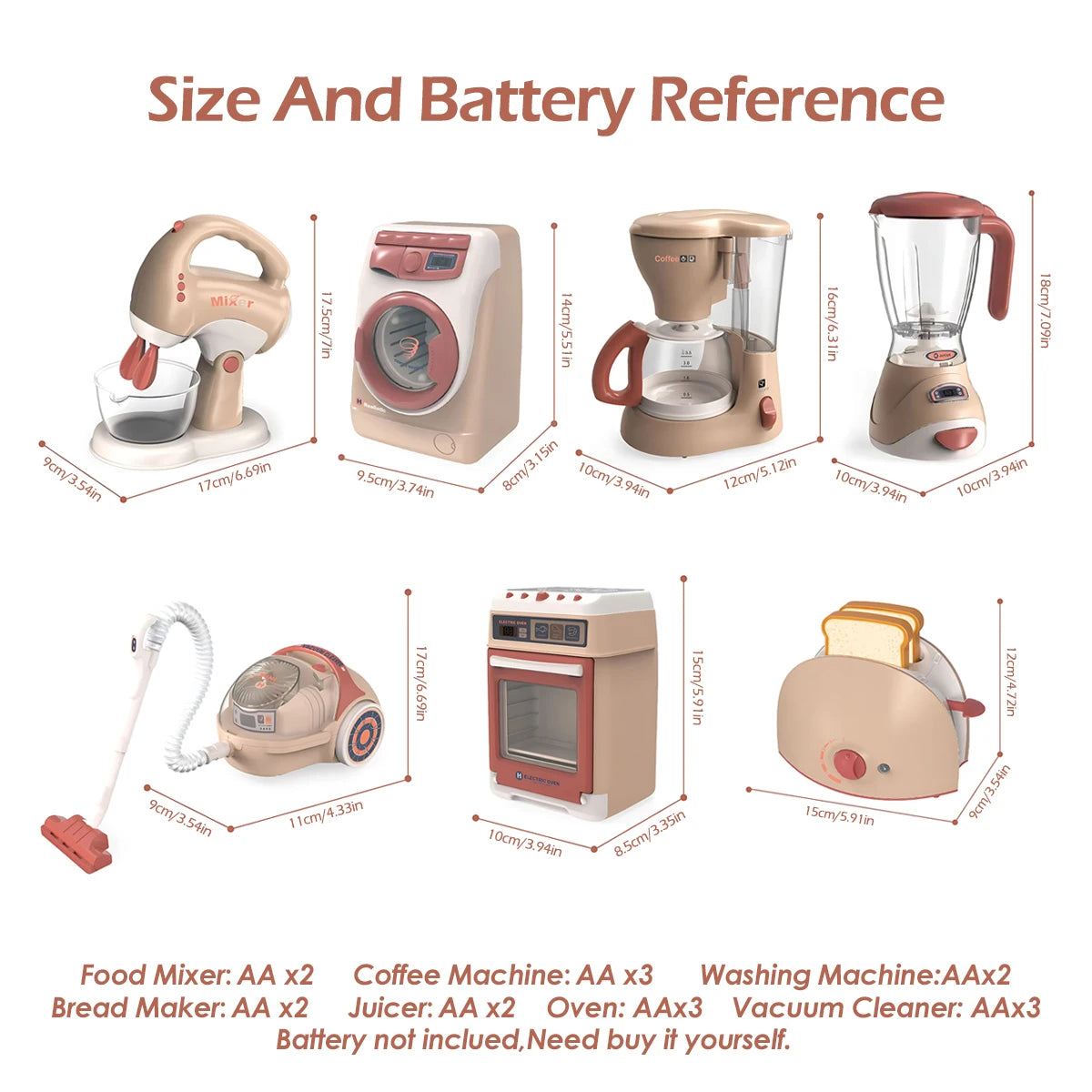 Kids Kitchen Toy Set Mini Simulation Household Appliances Toys for Children Pretend Play House Interactive Toys for Girls Boys