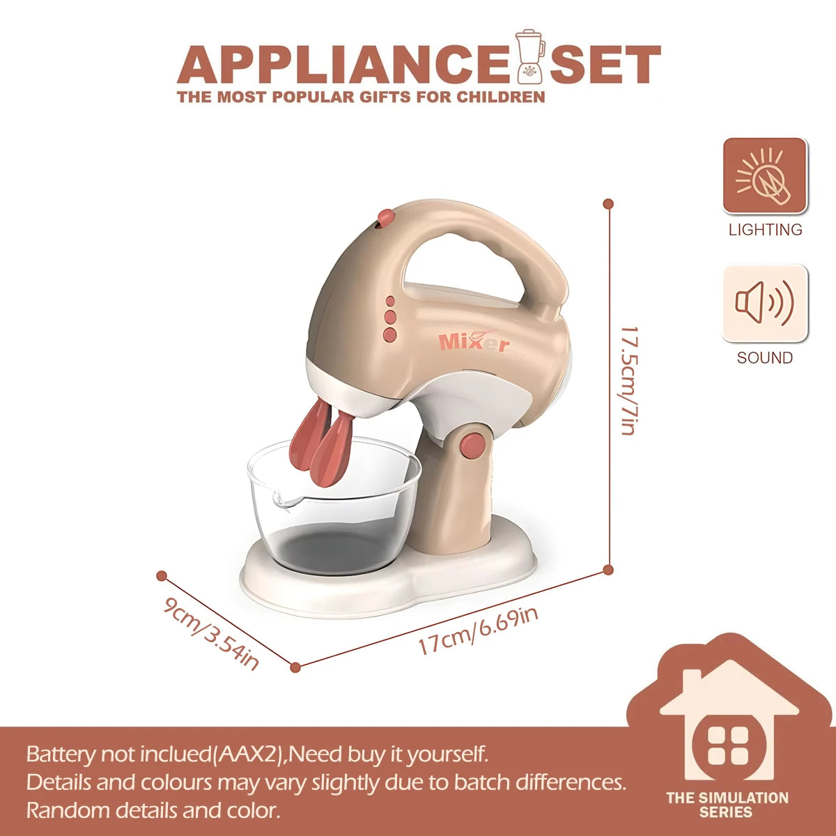 Kids Kitchen Toy Set Mini Simulation Household Appliances Toys for Children Pretend Play House Interactive Toys for Girls Boys