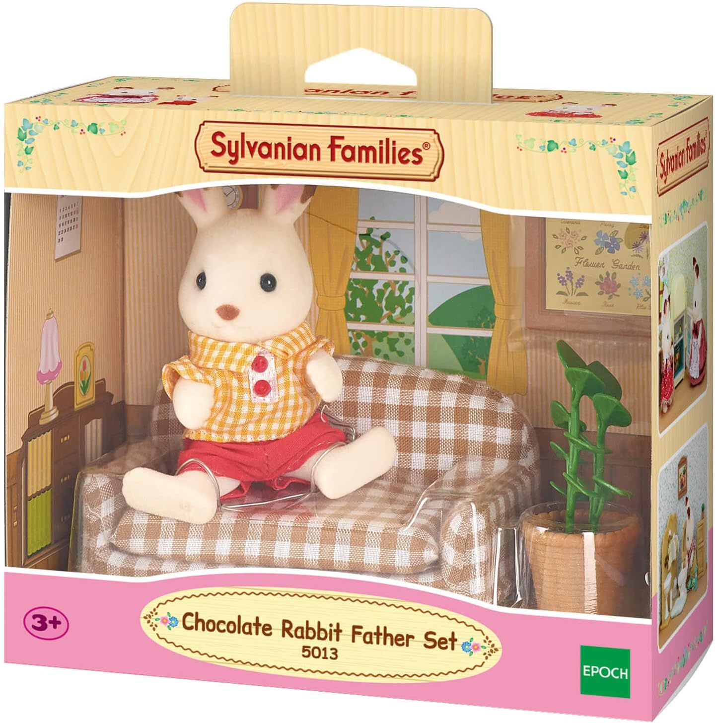 Sylvanian Families Chocolate Rabbit Father Set Epoch
