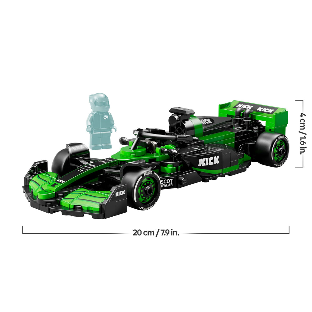 LEGO Speed Champions Ferrari SF-24 F1 Race Car Toy with a Collectible Formula 1 Driver Minifigure - Model Kits for 10+ Year Old Boys & Girls or Adult Motorsport Fans 77242 Viral Kids Toys
