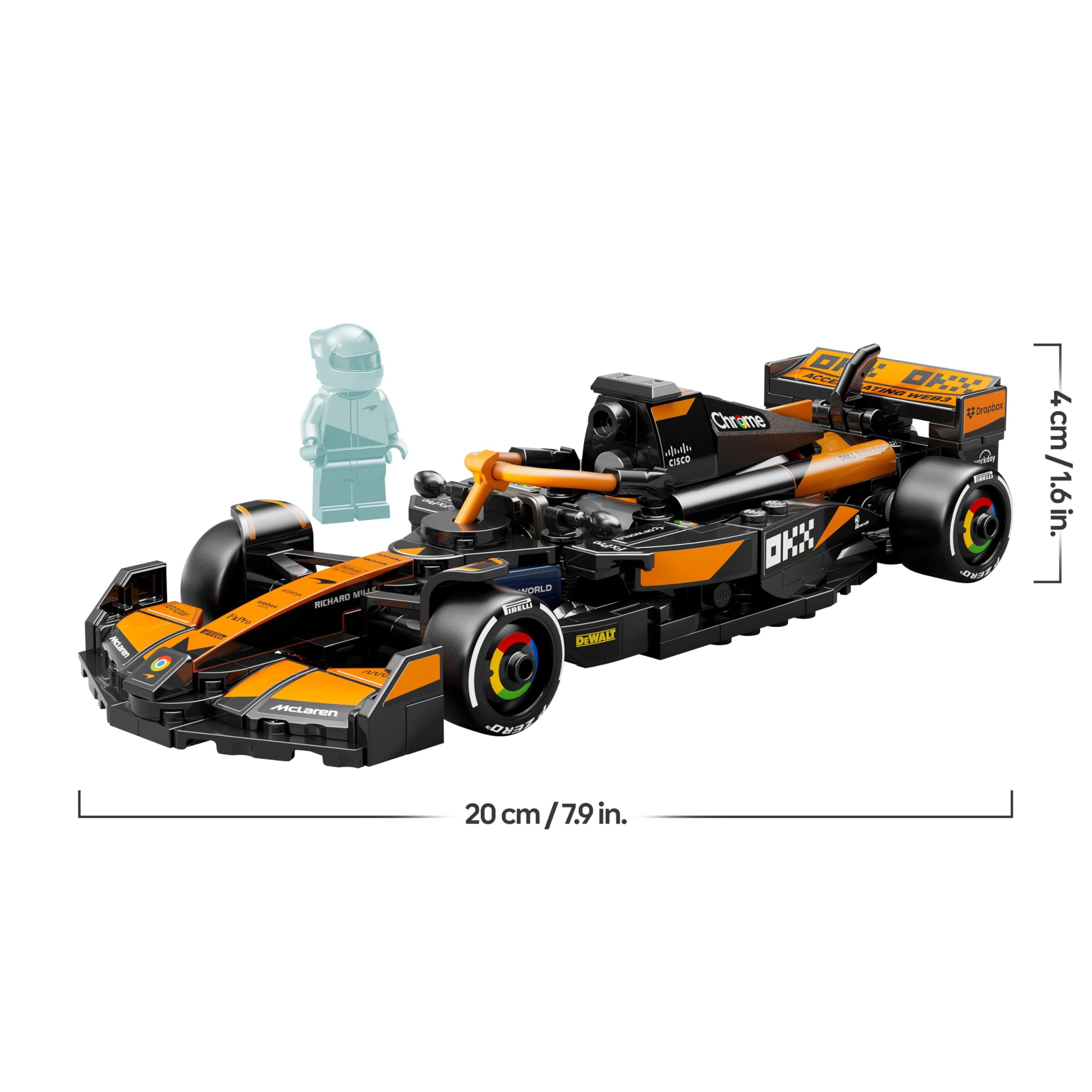 LEGO Speed Champions Ferrari SF-24 F1 Race Car Toy with a Collectible Formula 1 Driver Minifigure - Model Kits for 10+ Year Old Boys & Girls or Adult Motorsport Fans 77242 Viral Kids Toys