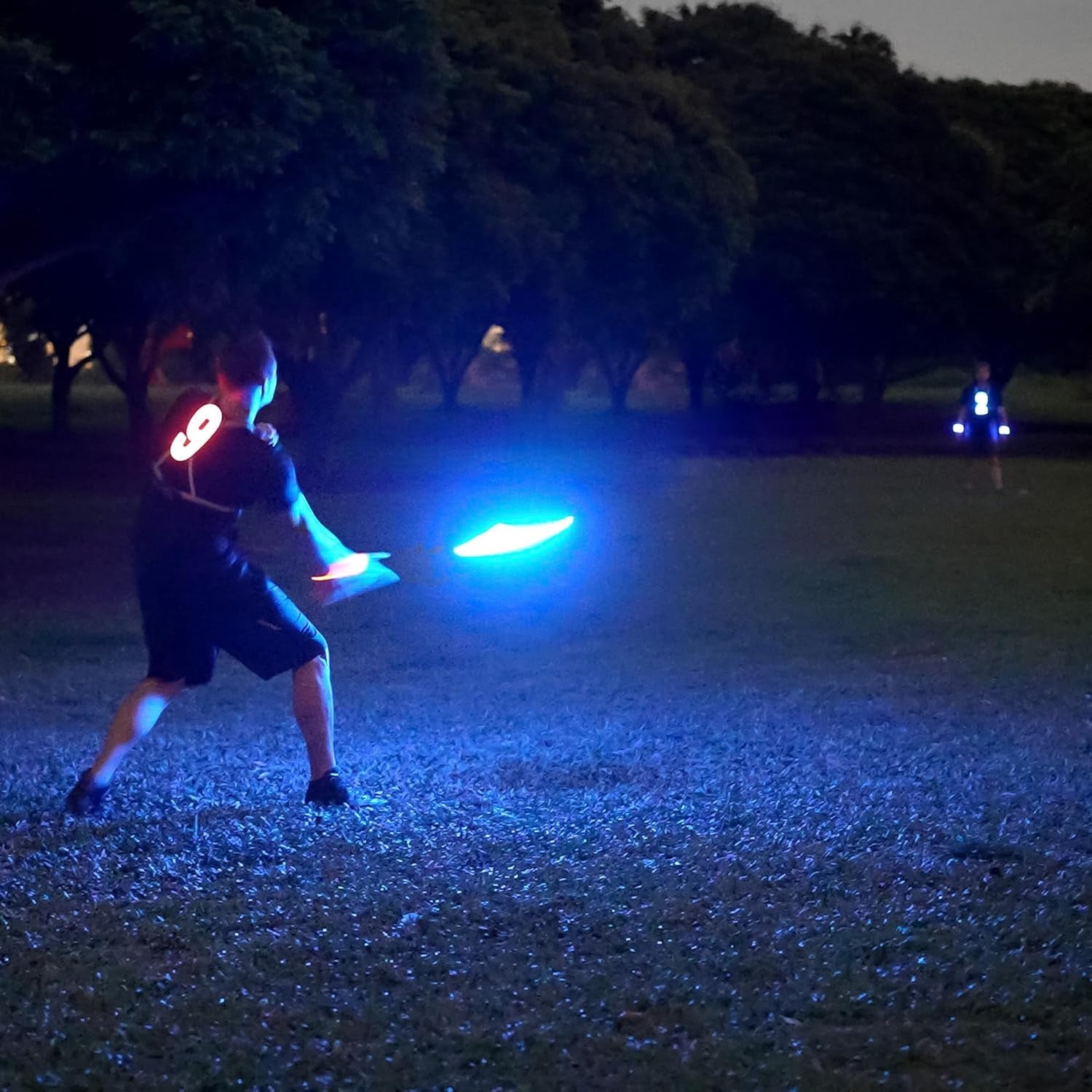Flying Disc - 16 Million Color RGB or 36 Leds, Extremely Bright, Smart Modes, Auto Light Up, Rechargeable, Birthday, Camping, for Men/Boys/Teens/Kids, 175G Frisbee