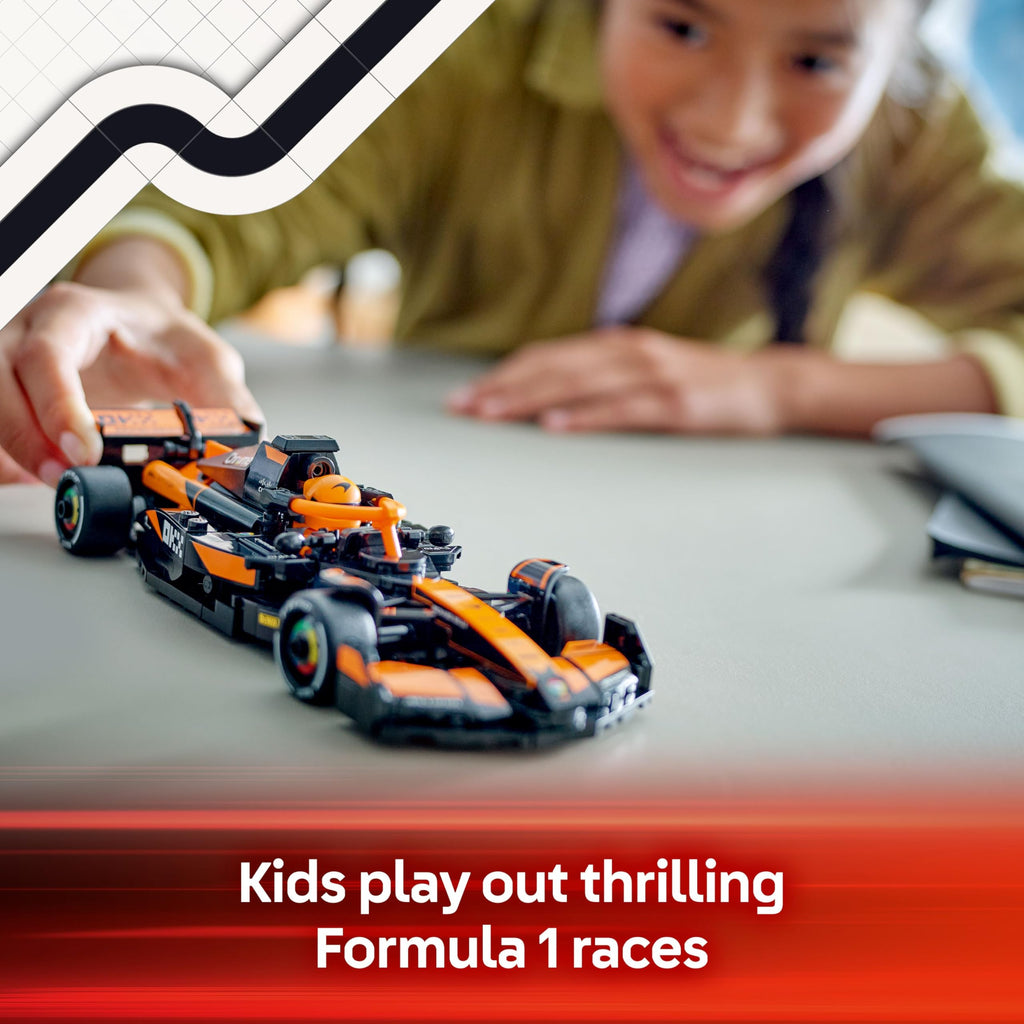 LEGO Speed Champions Ferrari SF-24 F1 Race Car Toy with a Collectible Formula 1 Driver Minifigure - Model Kits for 10+ Year Old Boys & Girls or Adult Motorsport Fans 77242 Viral Kids Toys