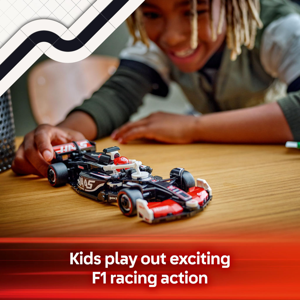 LEGO Speed Champions Ferrari SF-24 F1 Race Car Toy with a Collectible Formula 1 Driver Minifigure - Model Kits for 10+ Year Old Boys & Girls or Adult Motorsport Fans 77242 Viral Kids Toys