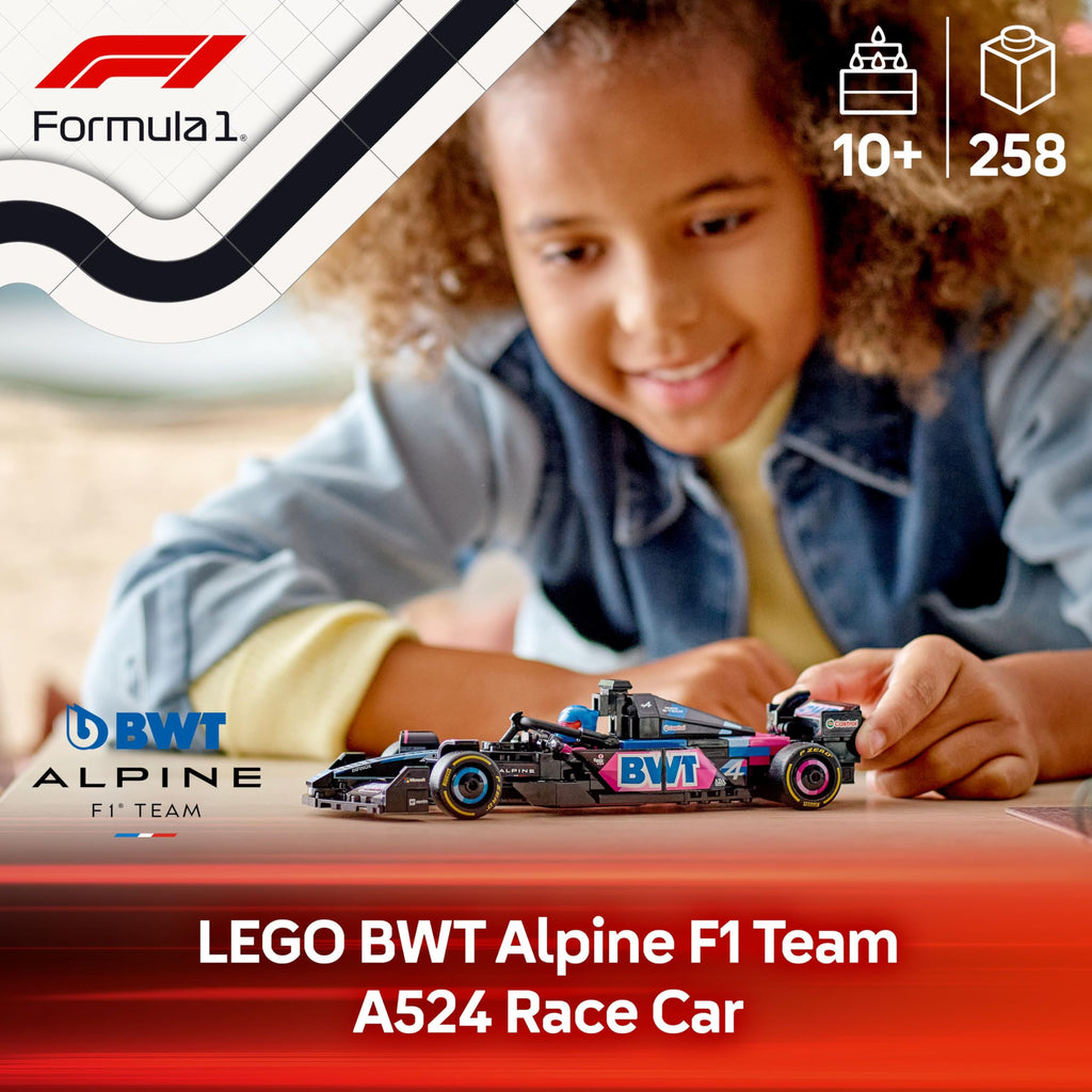 LEGO Speed Champions Ferrari SF-24 F1 Race Car Toy with a Collectible Formula 1 Driver Minifigure - Model Kits for 10+ Year Old Boys & Girls or Adult Motorsport Fans 77242 Viral Kids Toys