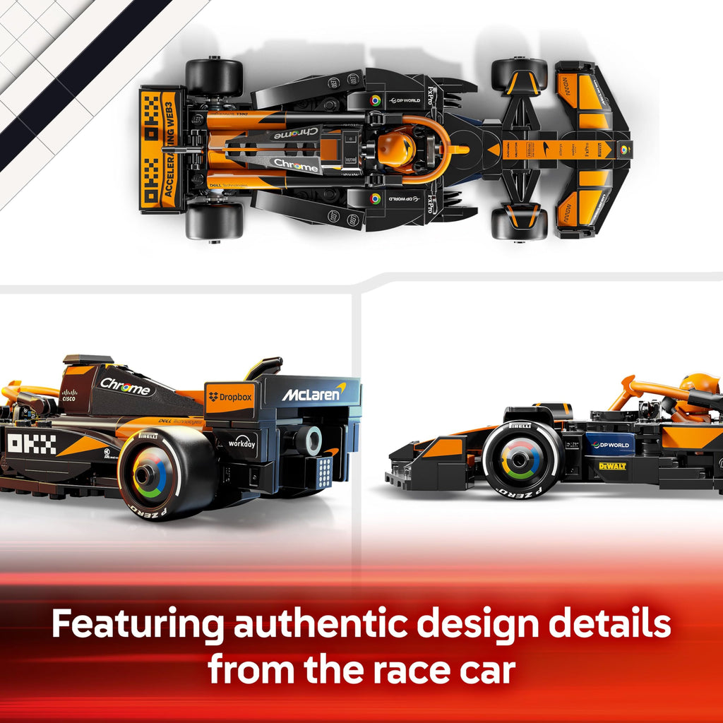 LEGO Speed Champions Ferrari SF-24 F1 Race Car Toy with a Collectible Formula 1 Driver Minifigure - Model Kits for 10+ Year Old Boys & Girls or Adult Motorsport Fans 77242 Viral Kids Toys