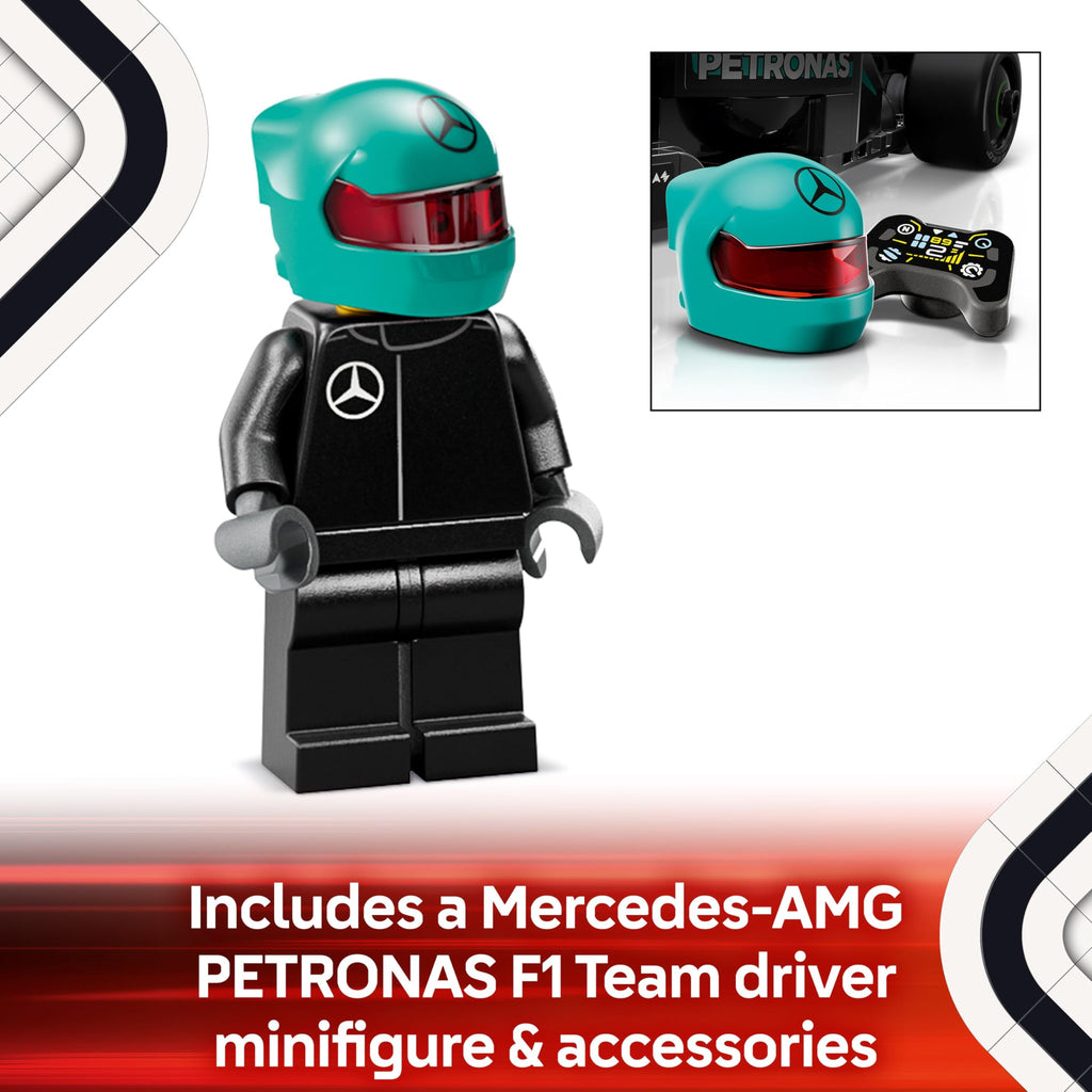 LEGO Speed Champions Ferrari SF-24 F1 Race Car Toy with a Collectible Formula 1 Driver Minifigure - Model Kits for 10+ Year Old Boys & Girls or Adult Motorsport Fans 77242 Viral Kids Toys