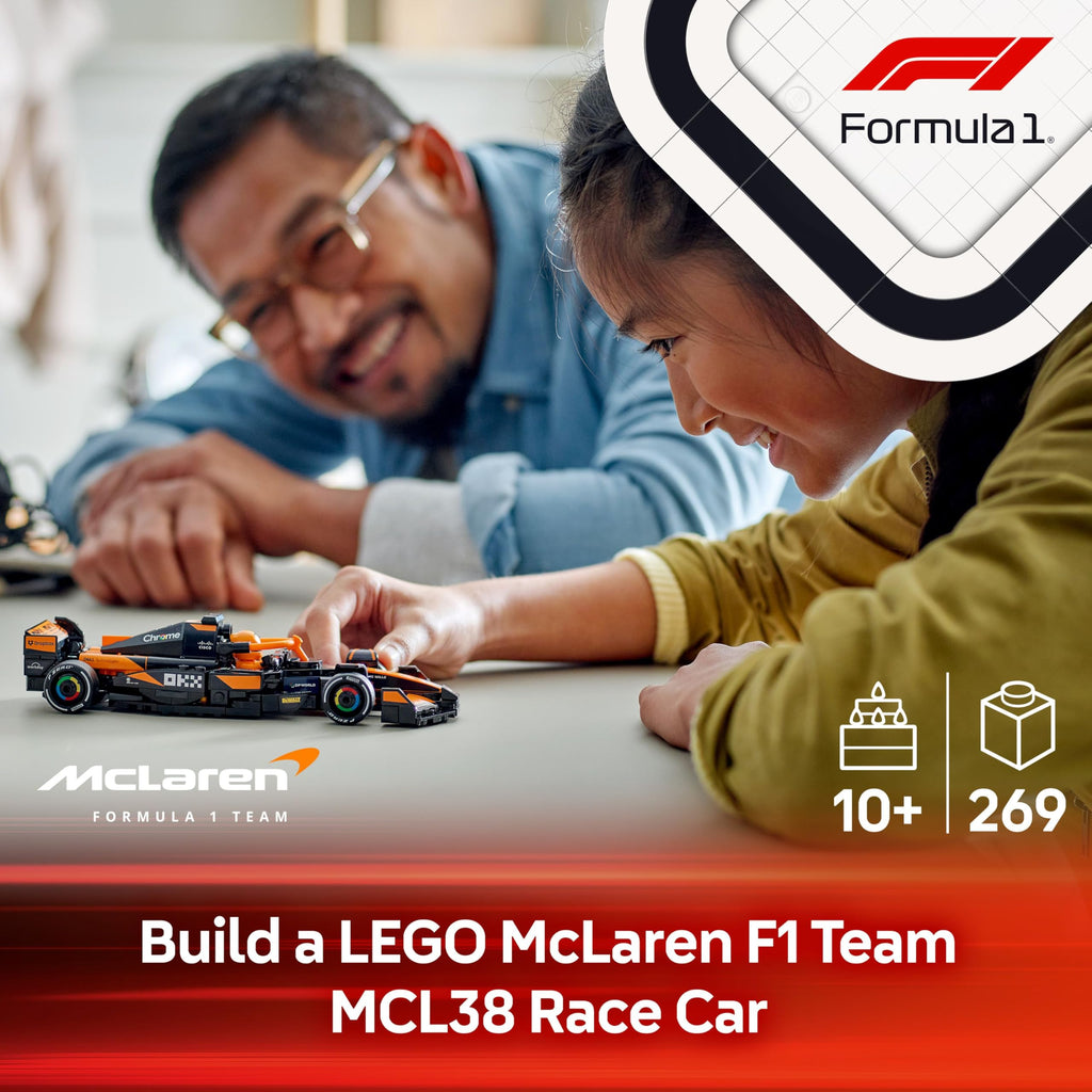 LEGO Speed Champions Ferrari SF-24 F1 Race Car Toy with a Collectible Formula 1 Driver Minifigure - Model Kits for 10+ Year Old Boys & Girls or Adult Motorsport Fans 77242 Viral Kids Toys