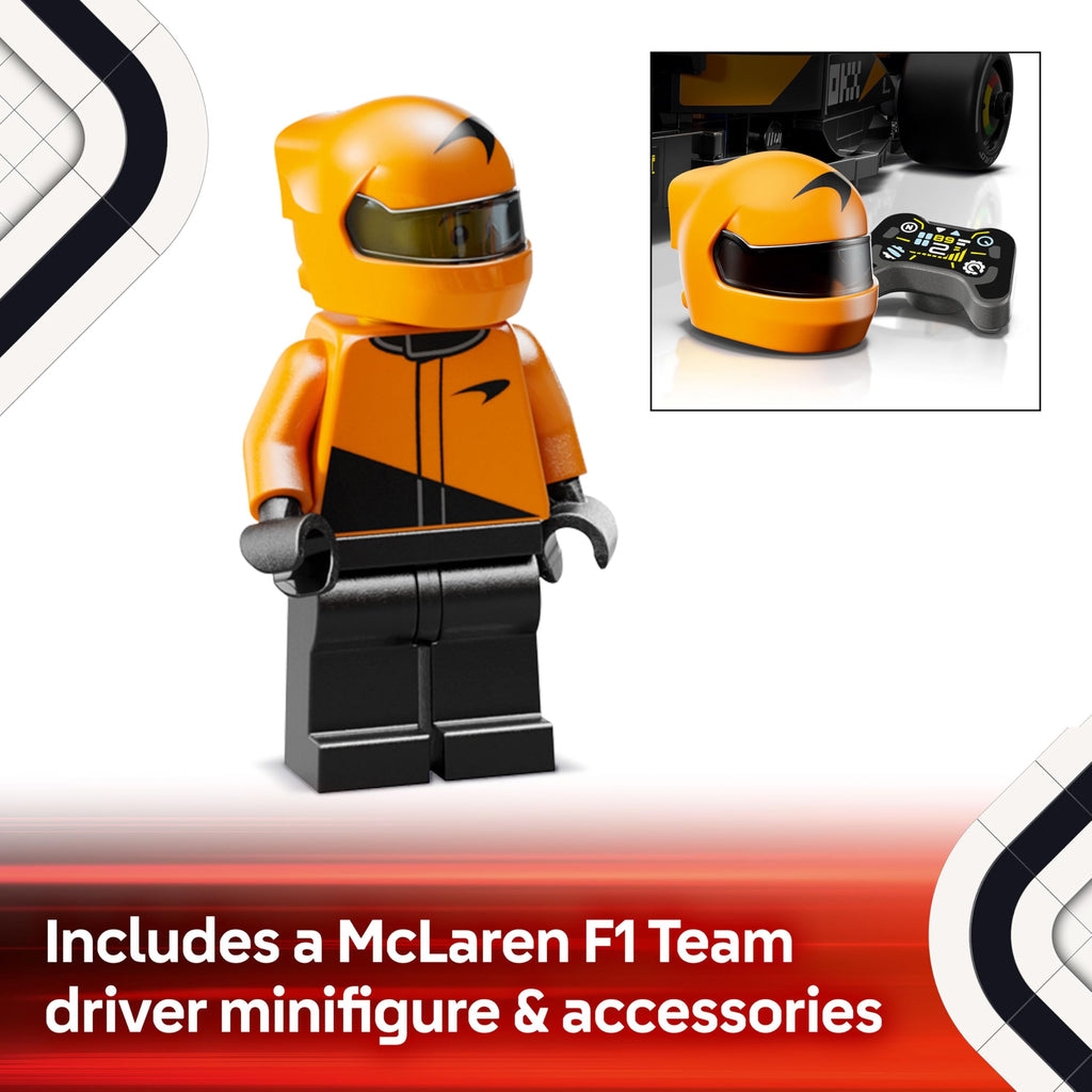 LEGO Speed Champions Ferrari SF-24 F1 Race Car Toy with a Collectible Formula 1 Driver Minifigure - Model Kits for 10+ Year Old Boys & Girls or Adult Motorsport Fans 77242 Viral Kids Toys