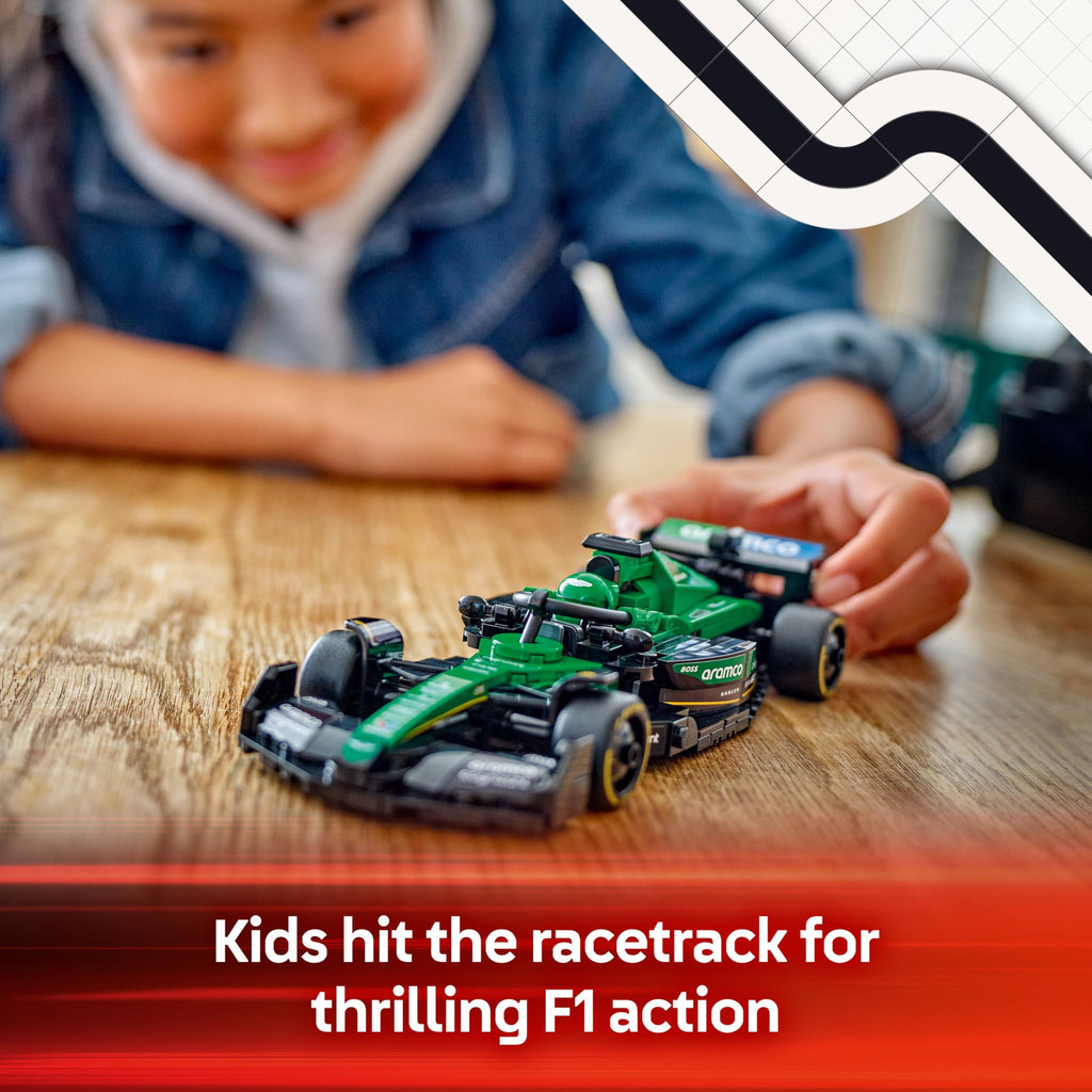 LEGO Speed Champions Ferrari SF-24 F1 Race Car Toy with a Collectible Formula 1 Driver Minifigure - Model Kits for 10+ Year Old Boys & Girls or Adult Motorsport Fans 77242 Viral Kids Toys