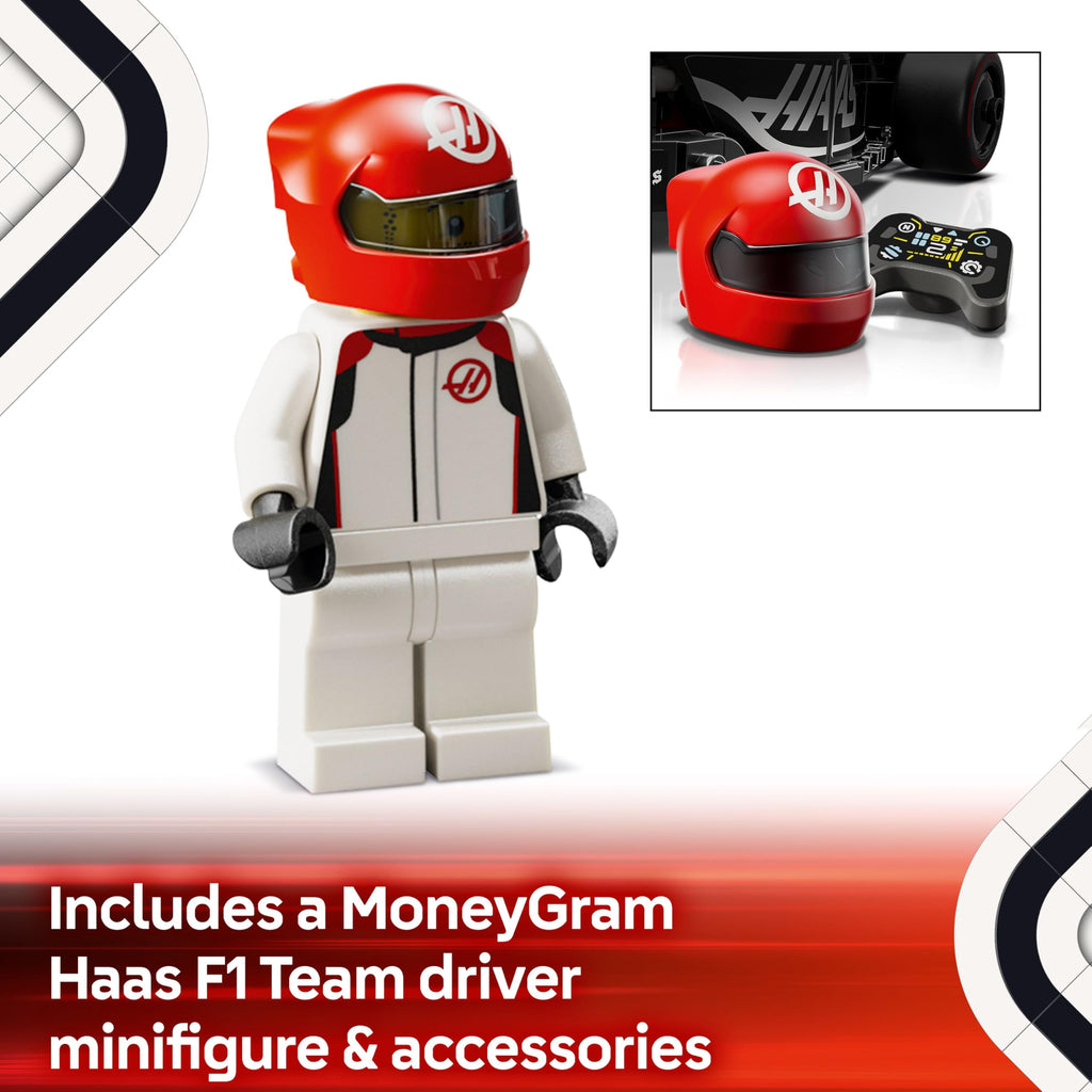 LEGO Speed Champions Ferrari SF-24 F1 Race Car Toy with a Collectible Formula 1 Driver Minifigure - Model Kits for 10+ Year Old Boys & Girls or Adult Motorsport Fans 77242 Viral Kids Toys