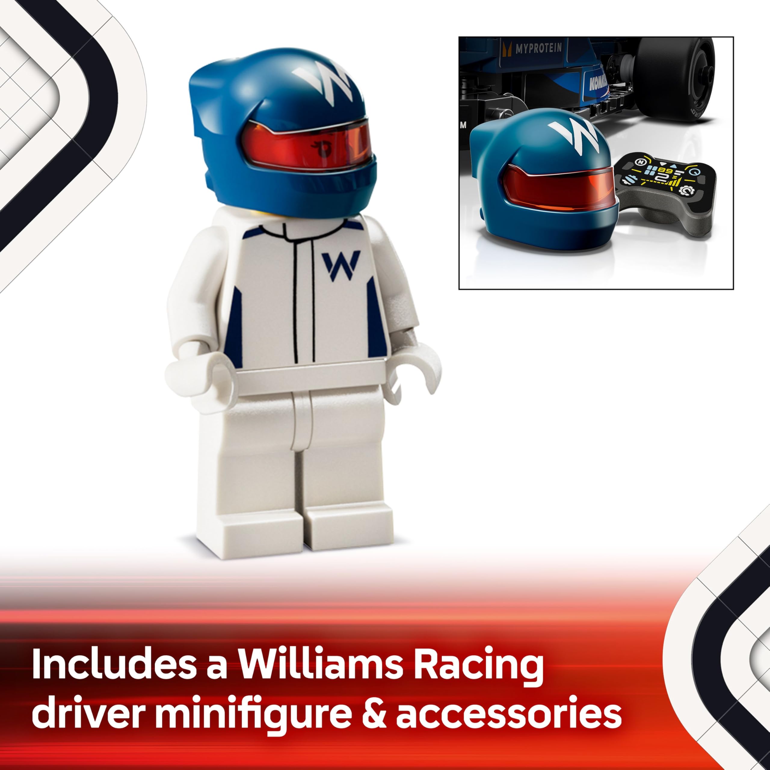 LEGO Speed Champions Ferrari SF-24 F1 Race Car Toy with a Collectible Formula 1 Driver Minifigure - Model Kits for 10+ Year Old Boys & Girls or Adult Motorsport Fans 77242 Viral Kids Toys