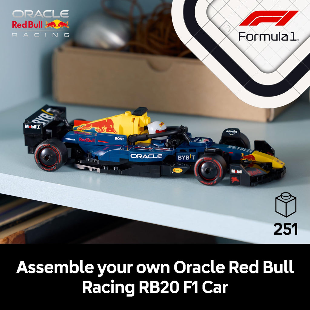LEGO Speed Champions Ferrari SF-24 F1 Race Car Toy with a Collectible Formula 1 Driver Minifigure - Model Kits for 10+ Year Old Boys & Girls or Adult Motorsport Fans 77242 Viral Kids Toys