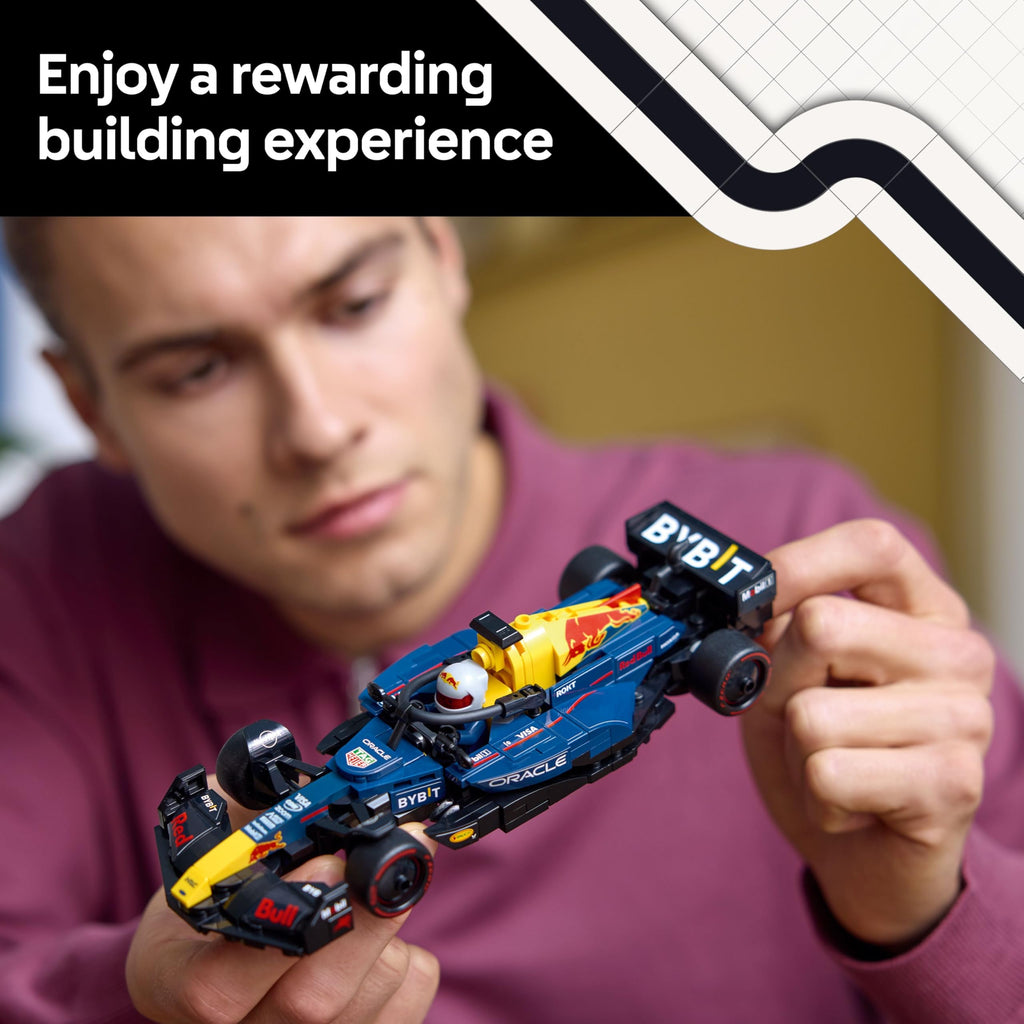 LEGO Speed Champions Ferrari SF-24 F1 Race Car Toy with a Collectible Formula 1 Driver Minifigure - Model Kits for 10+ Year Old Boys & Girls or Adult Motorsport Fans 77242 Viral Kids Toys