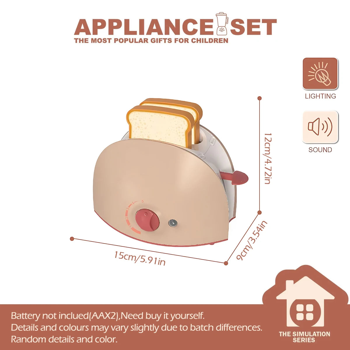 Kids Kitchen Toy Set Mini Simulation Household Appliances Toys for Children Pretend Play House Interactive Toys for Girls Boys