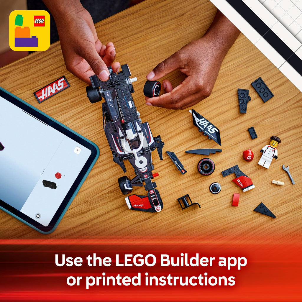 LEGO Speed Champions Ferrari SF-24 F1 Race Car Toy with a Collectible Formula 1 Driver Minifigure - Model Kits for 10+ Year Old Boys & Girls or Adult Motorsport Fans 77242 Viral Kids Toys