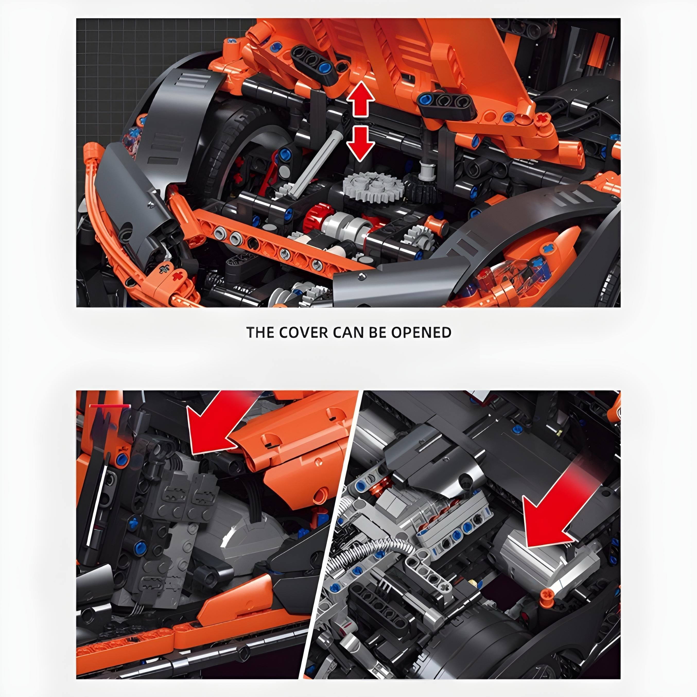 The Ultimate P1 | 3318pcs RBrickstem®