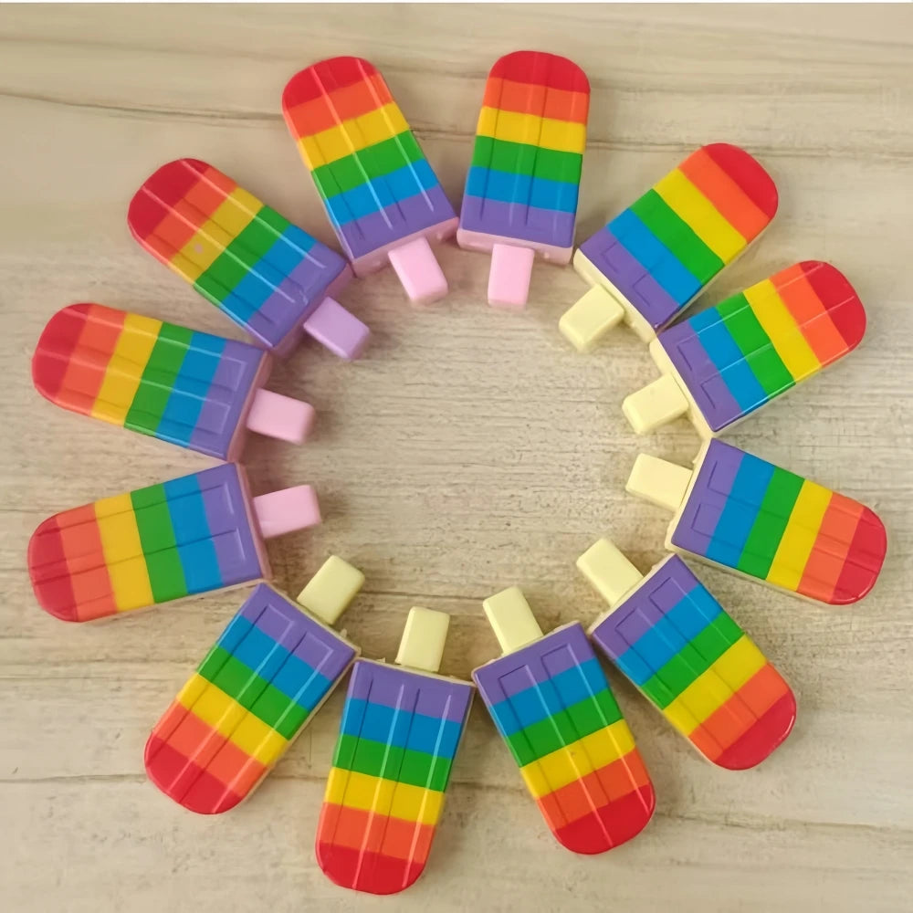 10-30Pcs Fun 4.9cm Cute Ice Cream Pen for Birthday Party Wedding Carnival Gift Pinata Gift Bag Treasure Box Filler School Prizes Viral Kids Toys