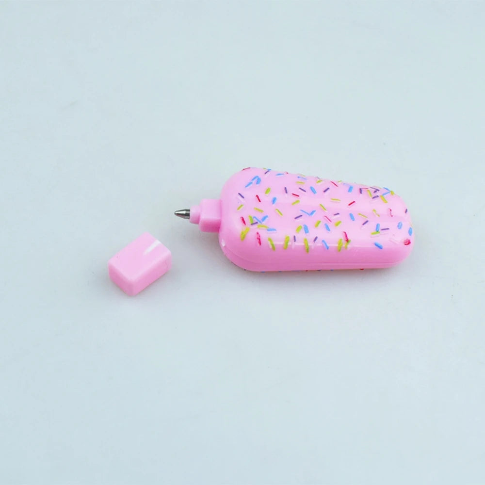 10-30Pcs Fun 4.9cm Cute Ice Cream Pen for Birthday Party Wedding Carnival Gift Pinata Gift Bag Treasure Box Filler School Prizes Viral Kids Toys