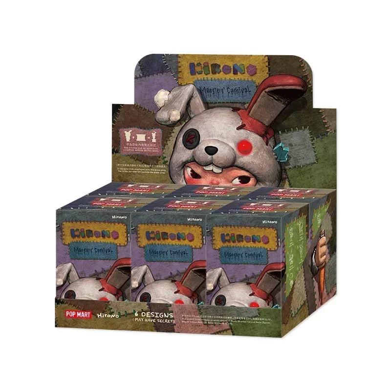 Hirono Monster Is Carnival Series - Mystery Box Toys Doll Cute Anime Figure Blind Box Guess Bag Desktop Ornaments Gift