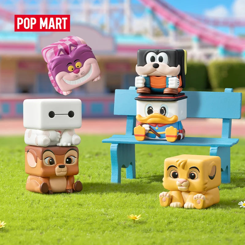Disney Classics POP CUBE-3 Series Figures 1PC/9PCS POPMART Blind Box Cute Figurine Toy Action Figure
