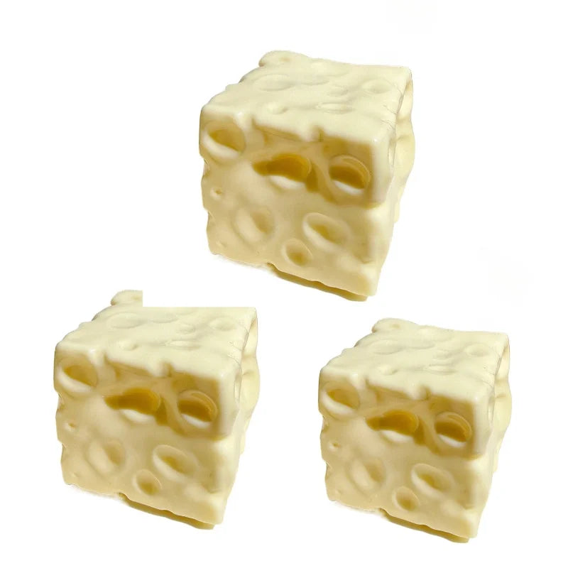 6CM Simulation Cheese Squishy Stress Relief Toy Slow Rising Moldable Venting Giantasmrsensory Anti-Stress Toy Holiday Gift Sloth