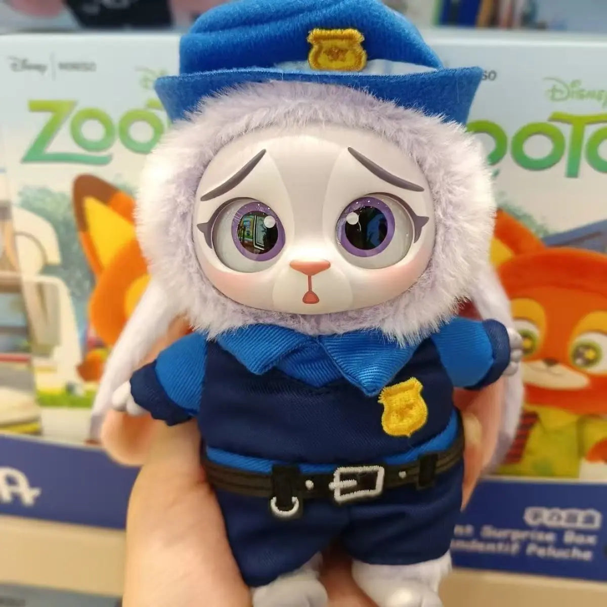 NEW 2026  Zootopia Series Blind Box， Judy Nick Vinyl Plush Cartoon， Character Pendant Trendy Toys Box Christmas Gift。。。