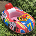 Baby Steering Wheel Car Boat Swimming Float Ring,Baby Inflatable Pool Floatie ，Bathtub Toys， Pool Accessories