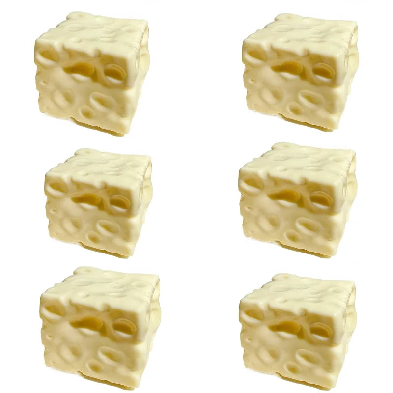 6CM Simulation Cheese Squishy Stress Relief Toy Slow Rising Moldable Venting Giantasmrsensory Anti-Stress Toy Holiday Gift Sloth