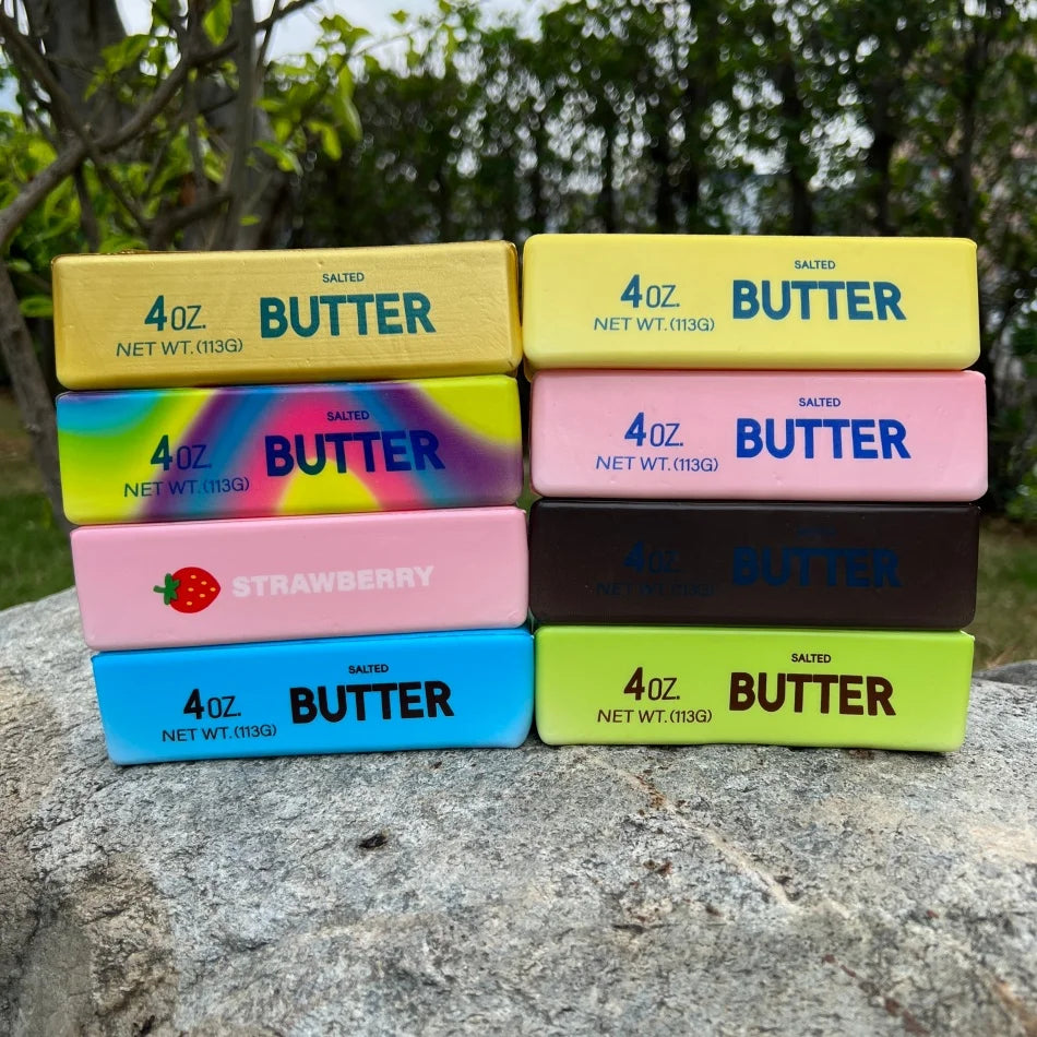 Squishy Super Big Butter Stick Slow Rising Fidget Toy Giant Butters Sticks Moist Squeeze Toy for Adults Kids Autism Girls Gifts