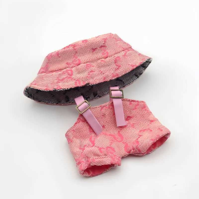 Fashion New Doll Apparel Labubu Doll Clothes Designer Only Clothes Hoodies Trendy Brand Knitted Pants Fishermans Hat Accessories