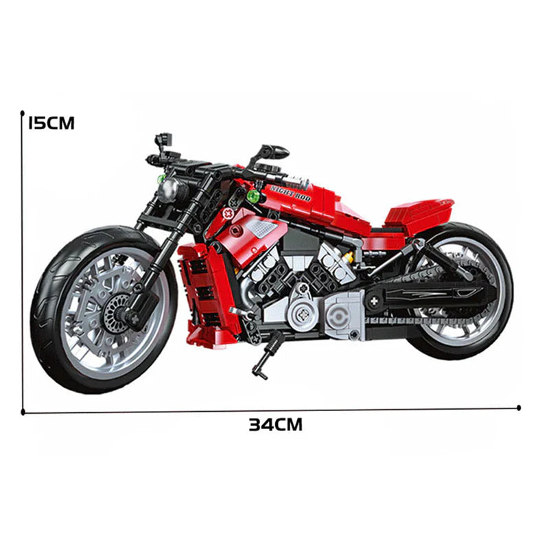 Night Chopper | 848pcs RBrickstem®